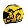 KASK MOTOCYKLOWY HJC C10 GETI YELLOW SILVER XXXS